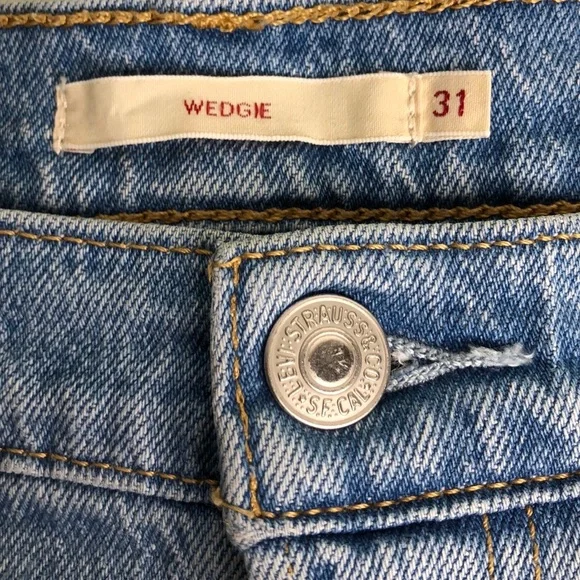 LEVI'S WEDGIE ANKLE WOMEN'S JEANS - Picture 4 of 8